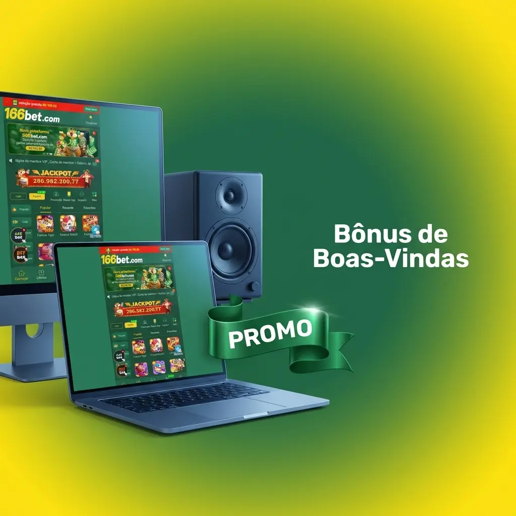 Bônus de boas-vindas 166bet: 450% até R$9.500 e 120 rodadas grátis em 4 depósitos