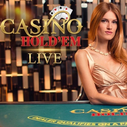 Jogue o interativo Casino Hold’em ao Vivo no cassino online 166bet.