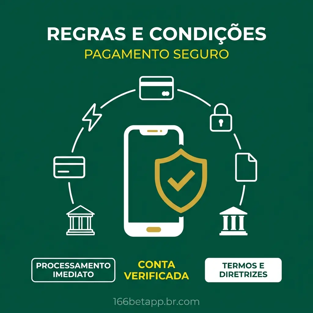 Consulte as regras de depósito e saque para transações na 166bet.
