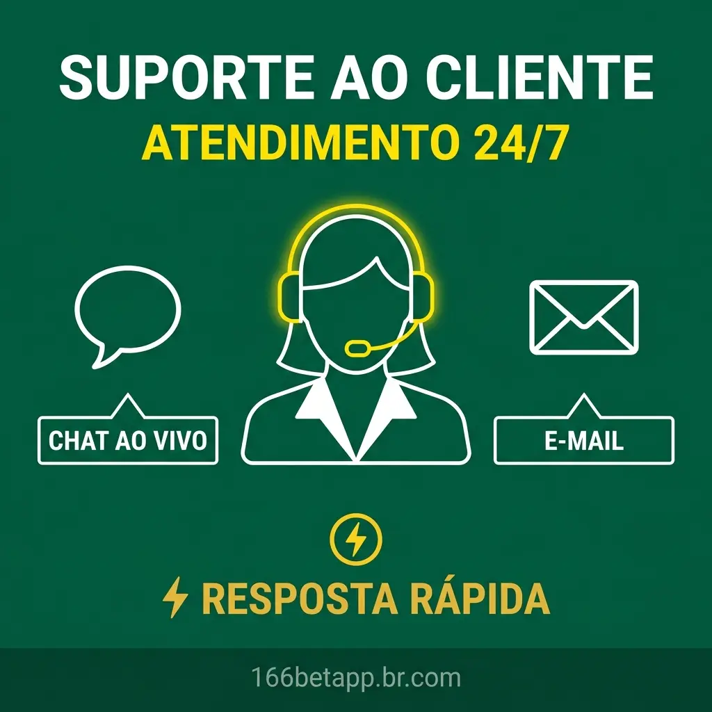 Fale com o suporte da 166bet para resolver problemas de depósito.