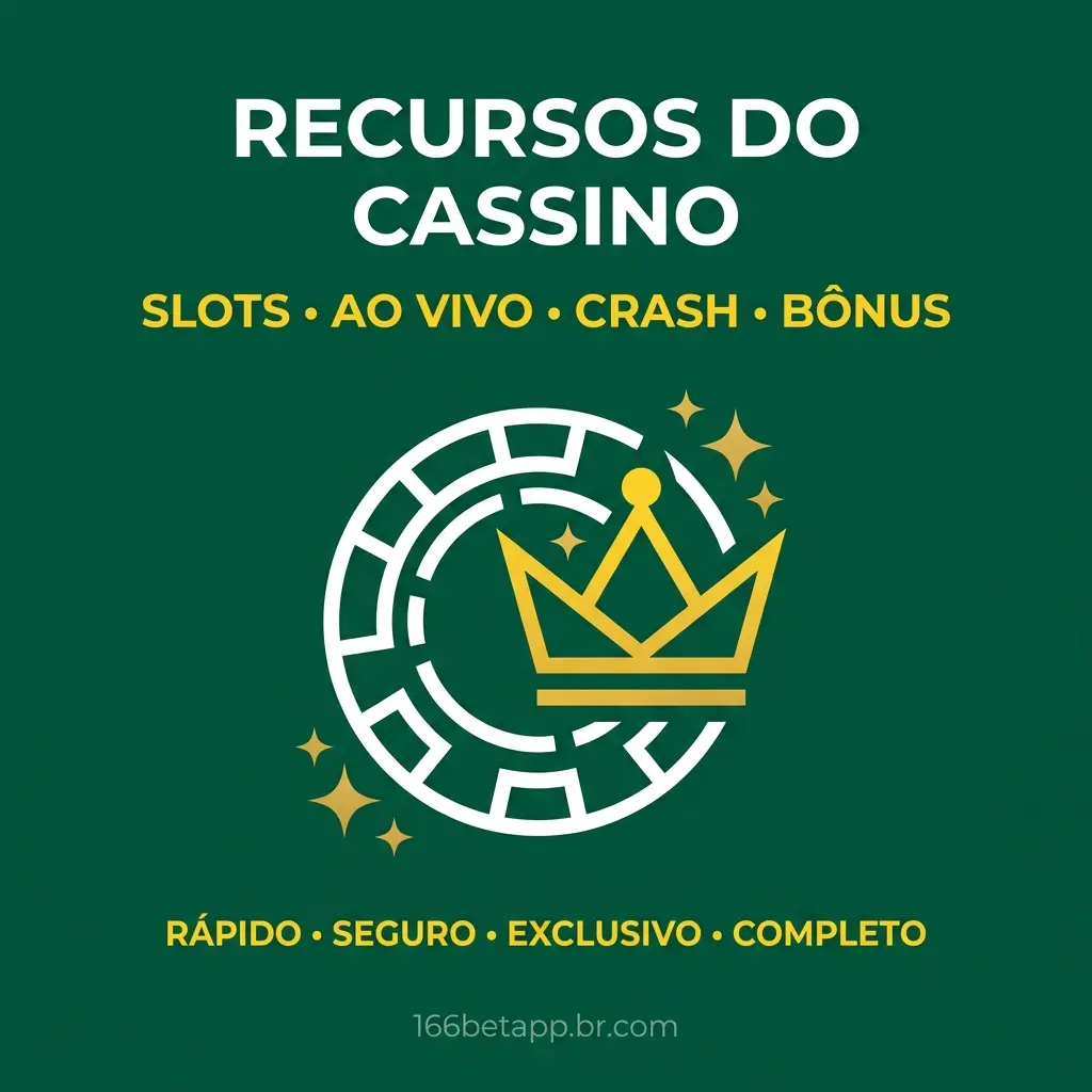 Cassino 166bet com recursos para brasileiros: Pix, 2.500 jogos, bônus e suporte em português.