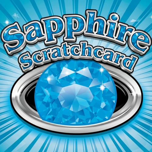 Raspe e ganhe com Sapphire Scratchcard no cassino online da 166bet.