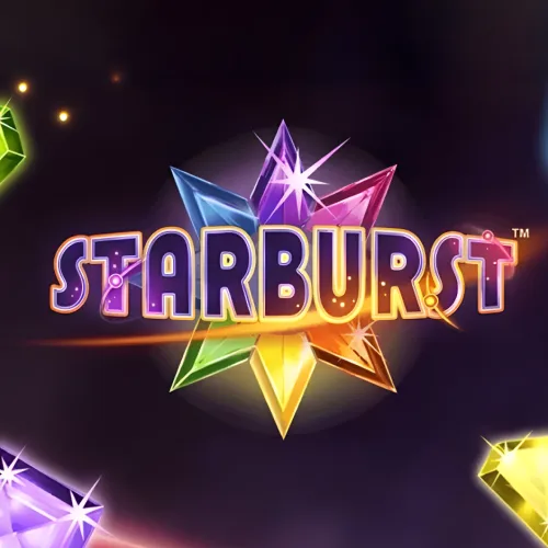 Divirta-se com o clássico slot Starburst no moderno casino 166bet.