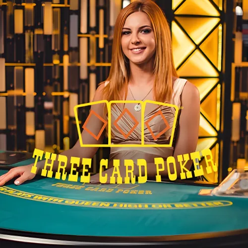 Teste suas habilidades no Three Card Poker do cassino online 166bet.